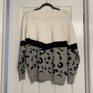 Cheetah sweater